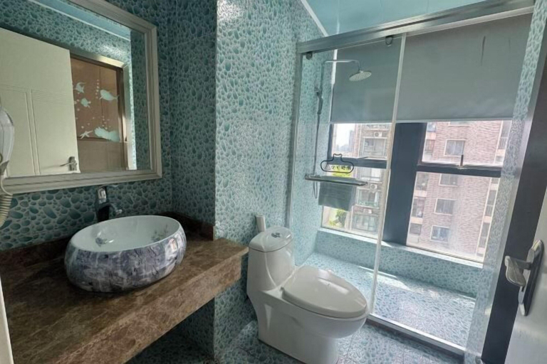 Bathroom 3, Bailandi Boutique Hotel, Suzhou