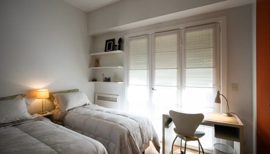 Room 3, El Jacaranda Large 3 BR With Balcony in Recoleta, Distrito Federal