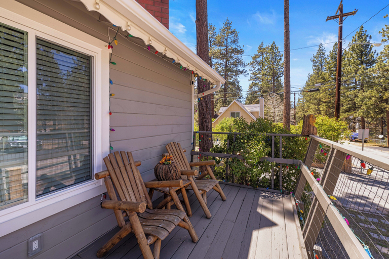 Terrace/patio, Cozy Bear Lodge, San Bernardino