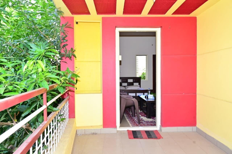 Terrace/patio, Ashirvad Homestay, Mysore