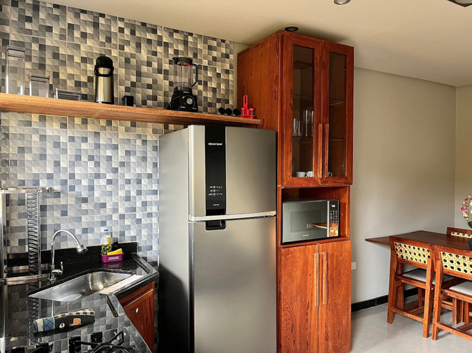 Private kitchen 4, Condomínio Tranquilo 350m da Praia, Porto Seguro