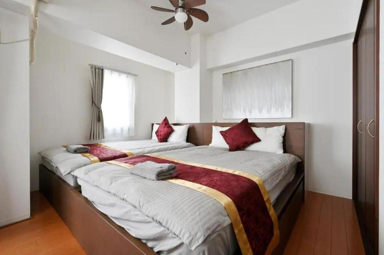 Bedroom 2, AiROSE Yodoyabashi なんば-心斎橋エリア, Osaka