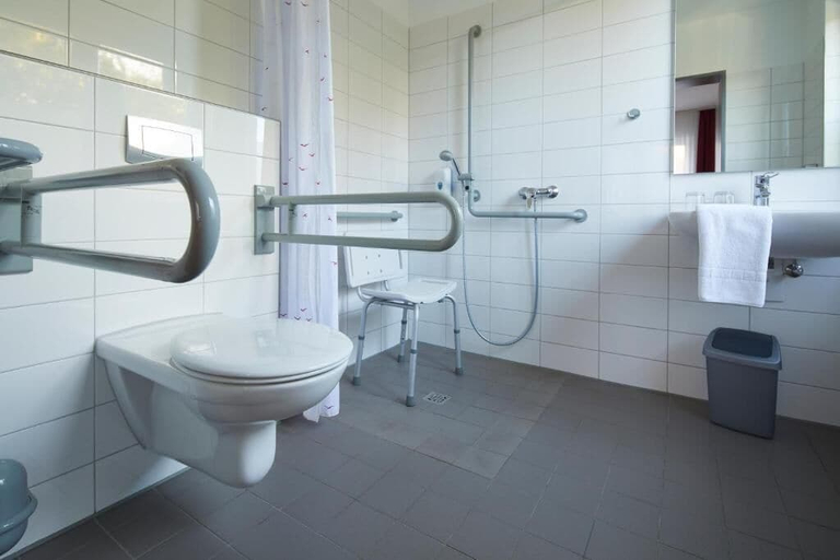 Bathroom 3, Hotel Haus vom Guten Hirten, Münster