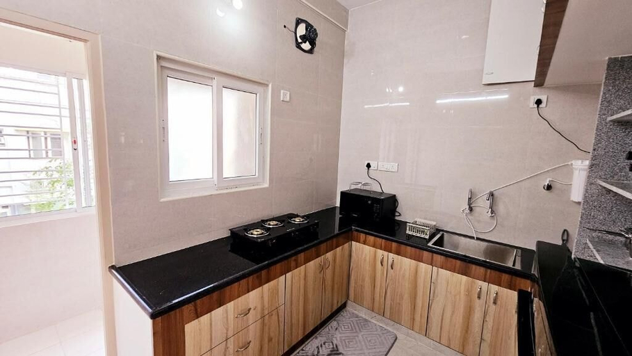 Private kitchen 3, Chippy Service Apartments No 11, Kancheepuram