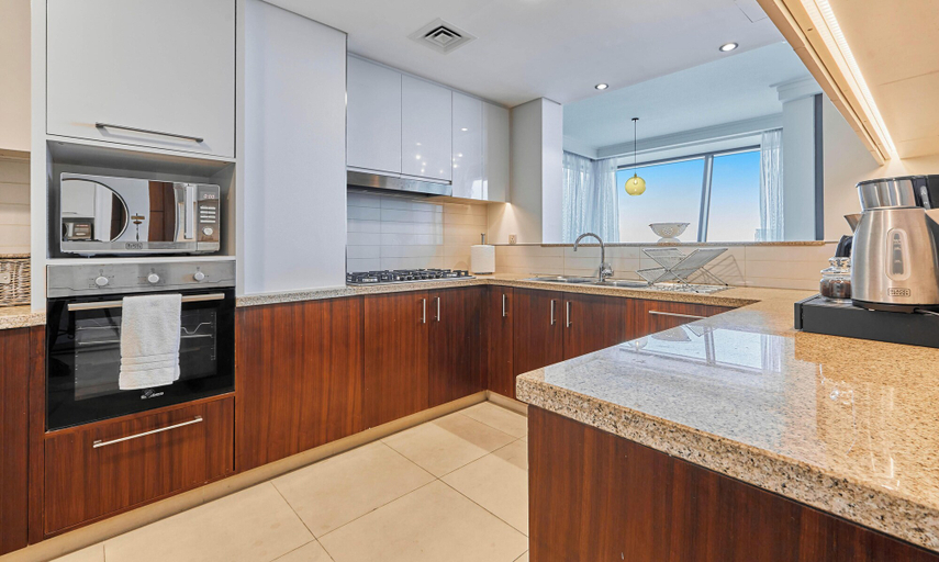 Private kitchen 4, bnbme | Burj Vista Tower 1 | 3 + Maids, Dubai