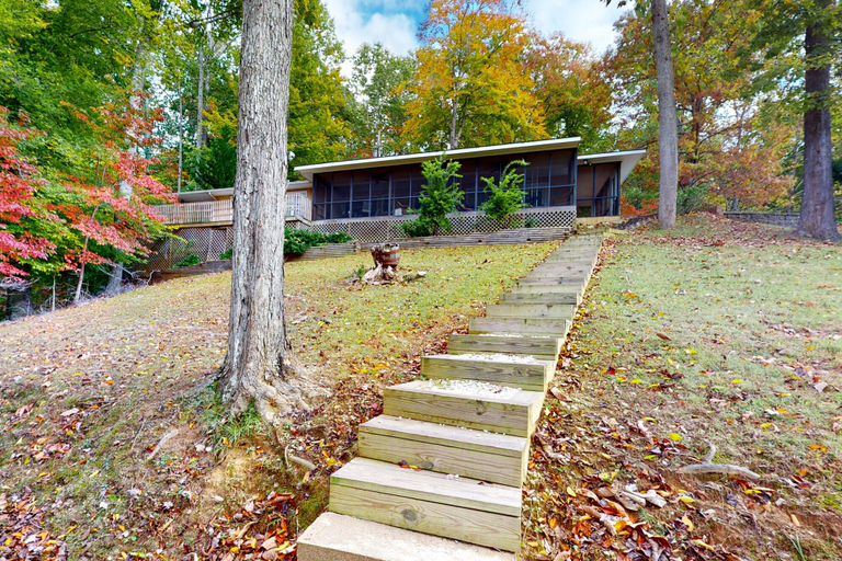 Exterior, A Quiet Cove - Lakefront Home on Quiet Cove With Private Dock & Floater, Bedford
