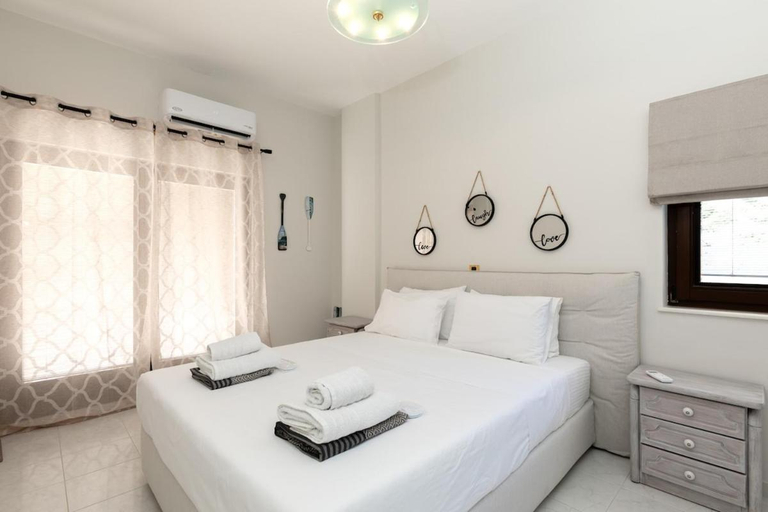 Bedroom 2, Red Rose Luxury Villa Ialyssos, South Aegean