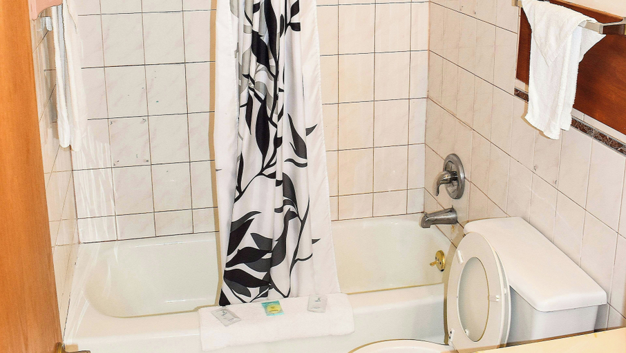 Bathroom 4, Magnuson Hotel Extended Stay Canton Ohio, Stark