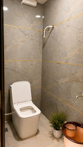 Bathroom 5, Hotel Shree Lok, Ujjain