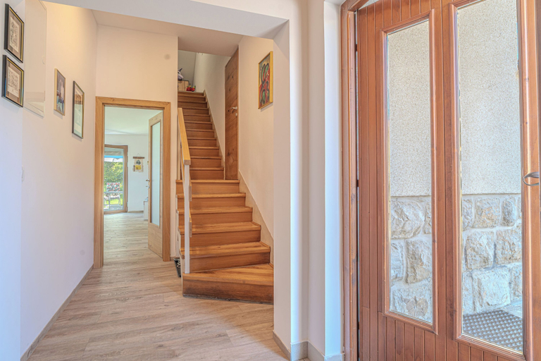 Staircase, Weiss Family Apartment Savinja Hills, Mozirje