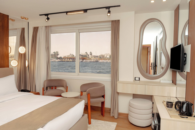 View from room 5, Hathor Ultra Luxury Dahabiya Cruise - Wednesday from Aswan 3 Nights, Aswan