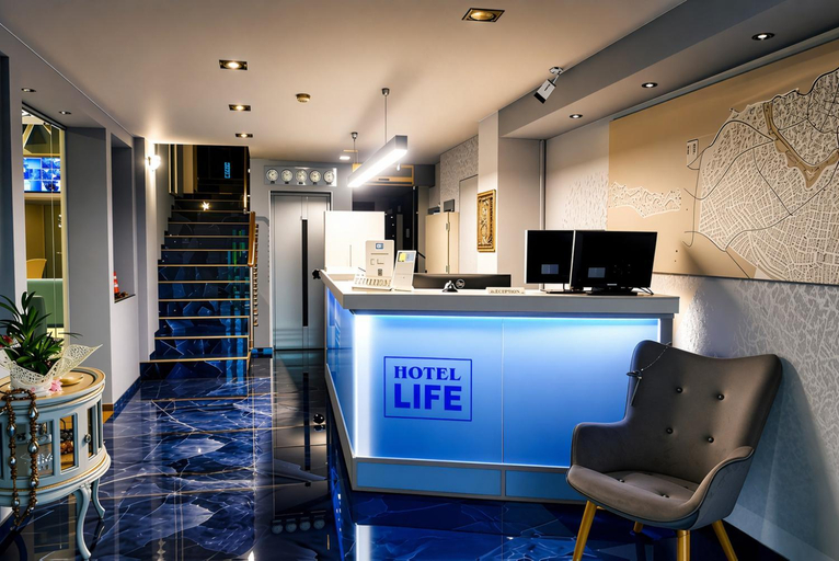 Public Area, City Life Port Hotel , Crete