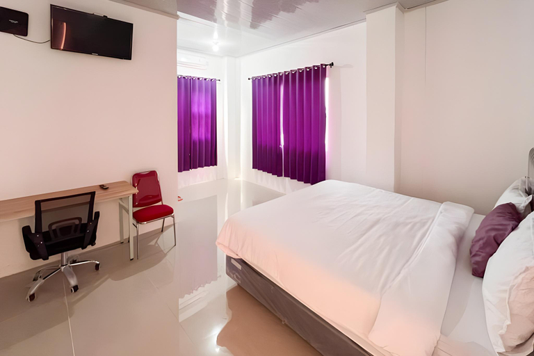 Bedroom 4, RedDoorz @ Ideal Home Banjarmasin, Banjarmasin