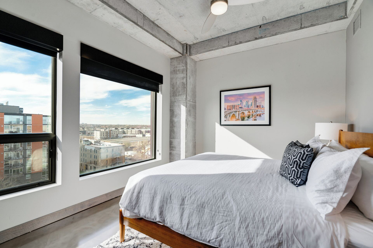 Bedroom 3, Sable 701 - Luxury Two Story Loft, Hennepin