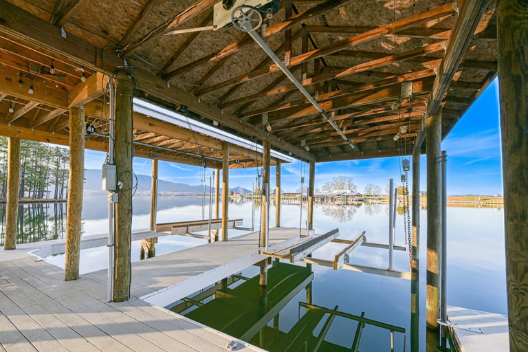 Dock 4, Doc Side - Serene Lakefront Home With Dock, hot Tub, Pool Table & Beautiful Views, Bedford