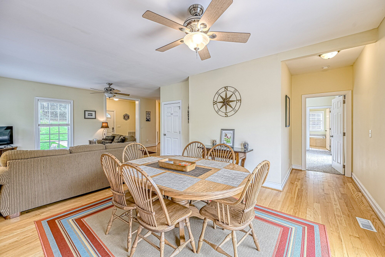 Interior 3, Lake Lover's Delight - Lakefront Home With Private Dock & Pool Table - Dogs OK, Bedford