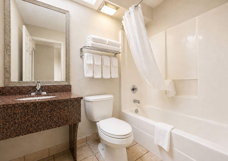 Bathroom 4, Quality Inn at Fort Gordon, Columbia