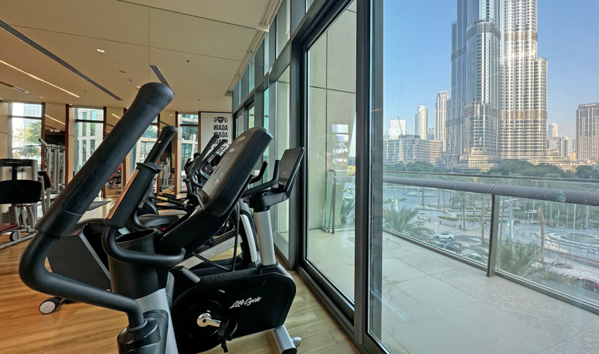 Gym 2, bnbme | Burj Vista Tower 1 | 3 + Maids, Dubai
