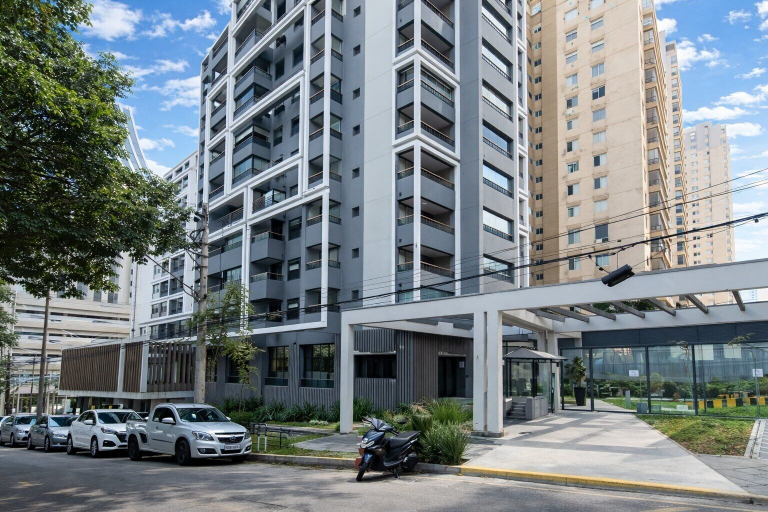 Exterior 3, Uwin 403 - Apartment 10 minutes from Chucri Zaidan, São Paulo