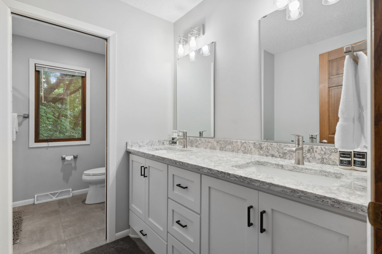 Bathroom 4, Rum River Resort In-home Pool & Sauna, Anoka