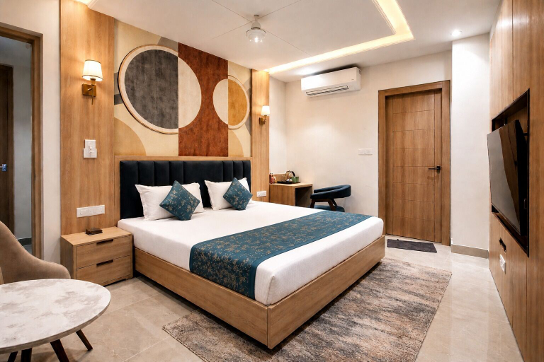 Room 4, Hotel Velvet The Ultimate, Kaushambi