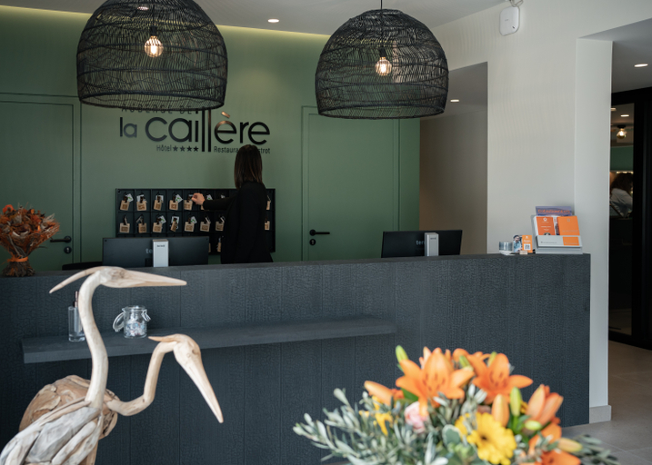 Lobby, Logis Auberge De La Caillère, Loir-et-Cher