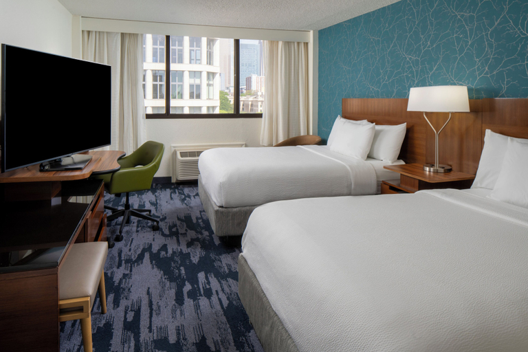 Bedroom 4, Fairfield Inn & Suites by Marriott Charlotte Uptown, Mecklenburg