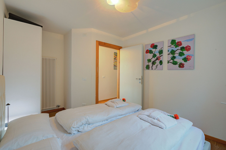 Bedroom 3, Torbole Lake Front With Private Balcony, Trento