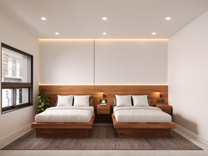 Bedroom 5, Motel du Lac Beauchamp, Communauté-Urbaine-de-l'Outaouais