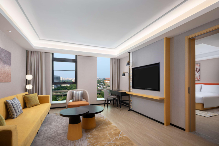 Bedroom 3, Hilton Garden Inn Beijing Huaxiang Tiantan Hosp, Beijing