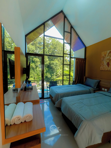 Room 2, wisata kampung karuhun eco green park, Sumedang