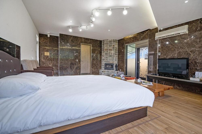 Bedroom 2, Kyeongju JS Pet Poolvilla, Gyeongju