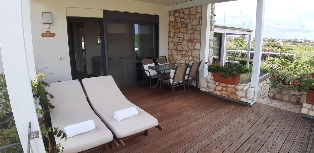 Terrace 4, Artemis Village Apartments Studios, Crete