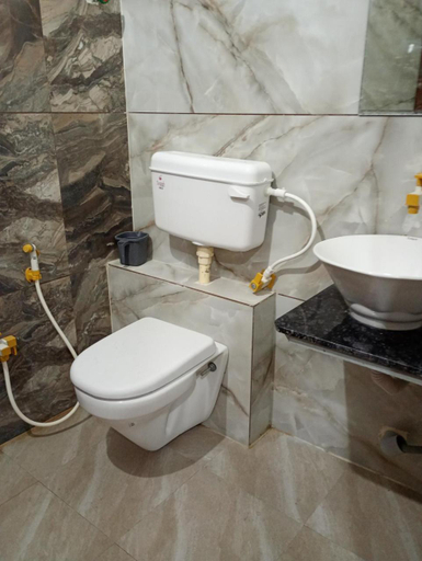 Bathroom 3, Hotel Barsana Palace, Near Mahakal Temple- 200 mts, Ujjain