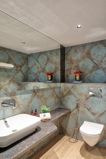 Bathroom, Koral- 1 BHK Arpora North Goa, North Goa