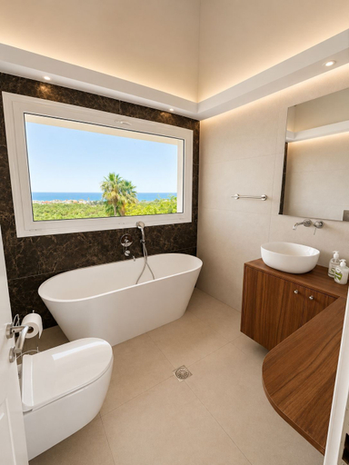 Bathroom 3, Villa Mabech, Crete
