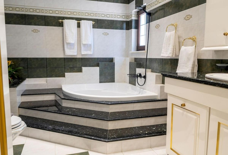 Bathroom, Red Rose Luxury Villa Ialyssos, South Aegean
