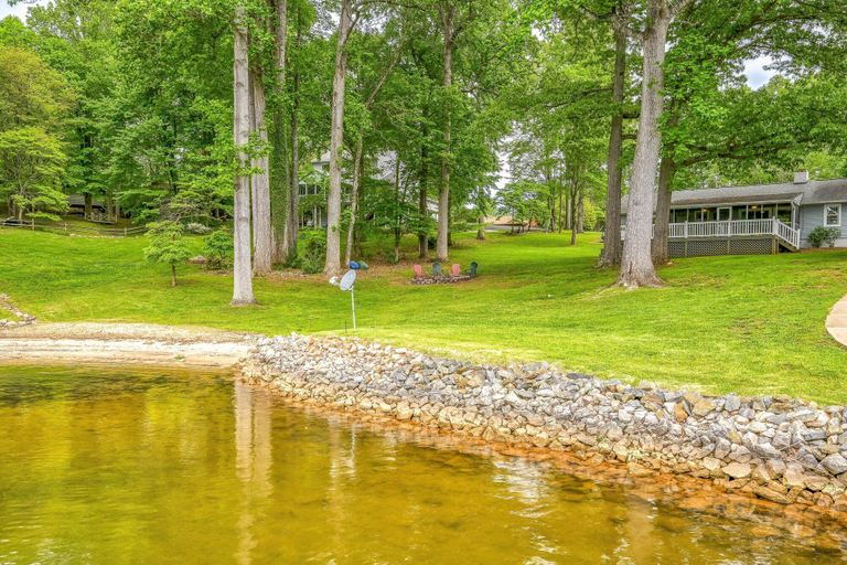 Water view 4, Evergreen - Lakefront Home With Dock, Screened Porch, AC & Kayaks, Bedford