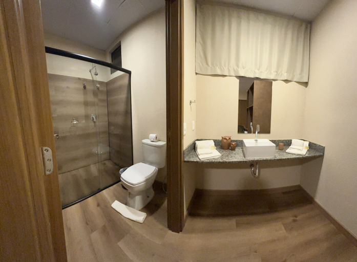 Bathroom, Cerrado Plaza Hotel, Ribas do Rio Pardo