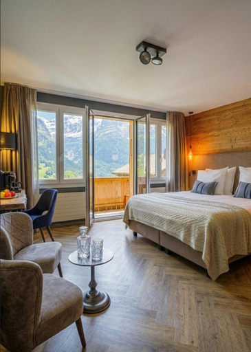 Bedroom 3, Hotel boutique Panorama Grindelwald, Interlaken
