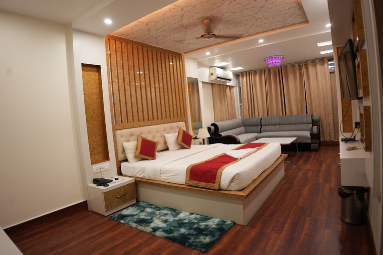 Bedroom 3, Aradhaya Heritage Hotel, Gaya