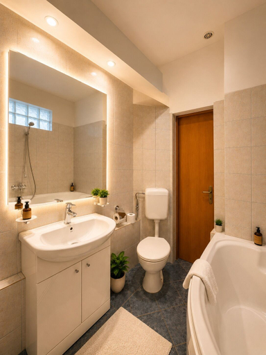Bathroom 3, Victoriei Old Town Apartment, Municipiul Bucuresti