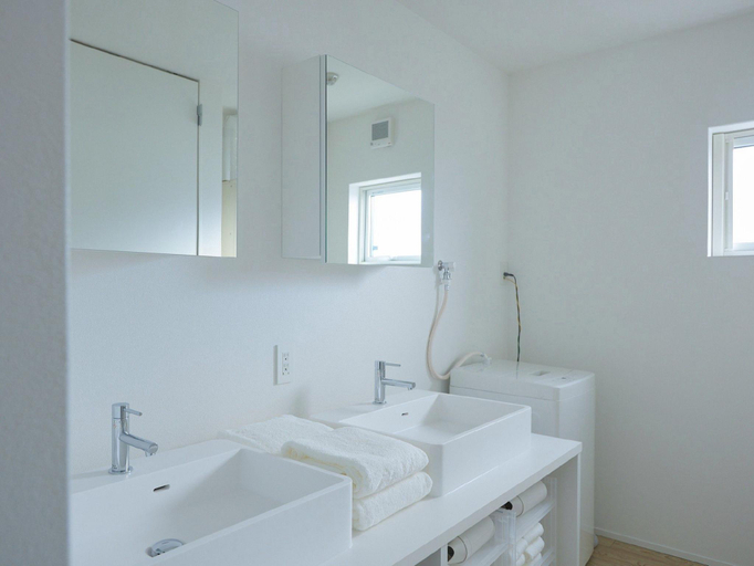 Bathroom, Nippou No Ie Kamishihoro, Kamishihoro