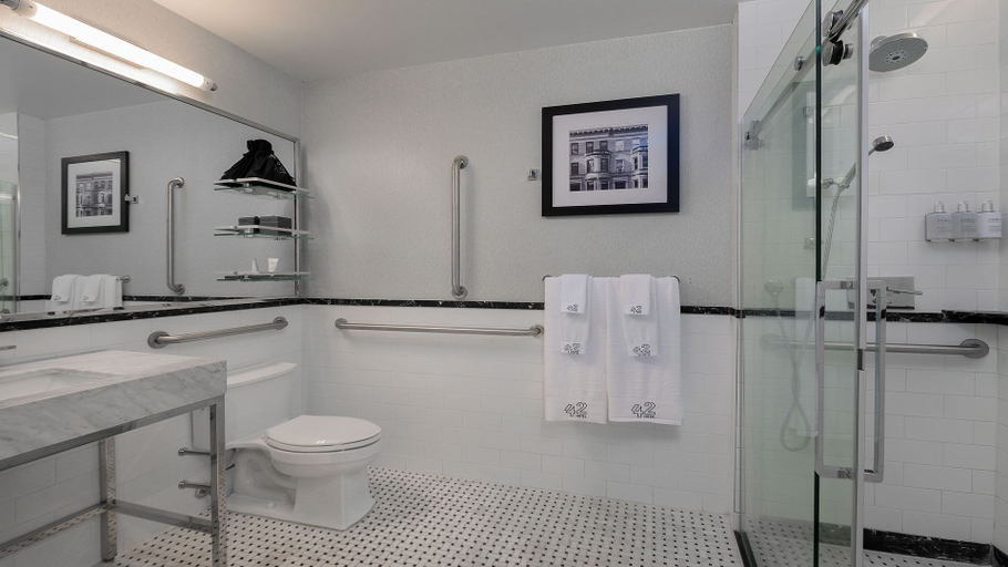 Bathroom 3, 42 Hotel, New York