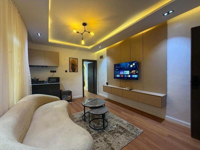 Living area 3, Saint Apartment by Bento, AbujaMun