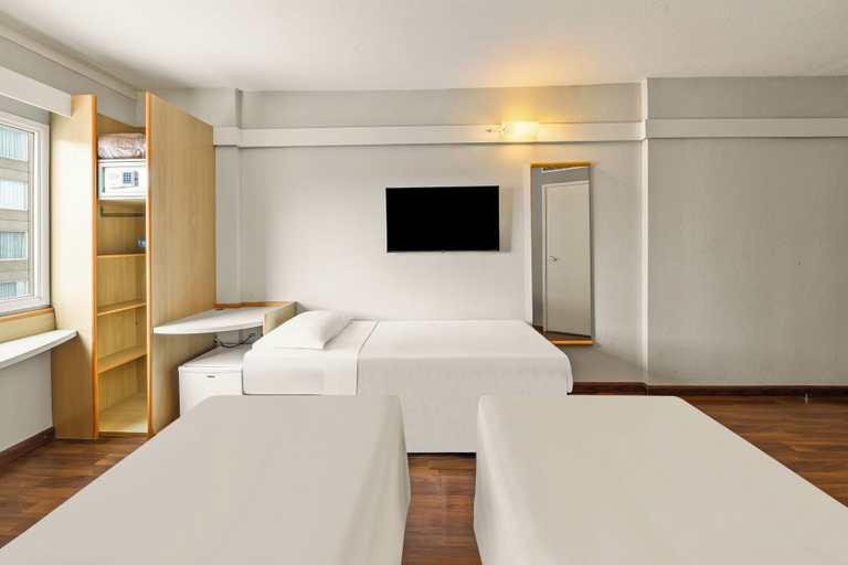 Bedroom 3, Slim Hotel Campinas, Campinas