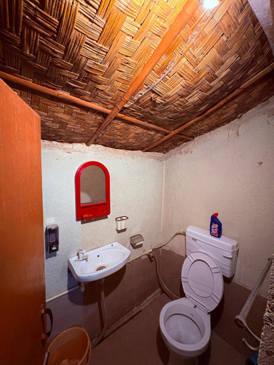 Bathroom 3, White Clover - Hut Colony, Nainital