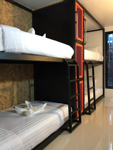 Bedroom 2, Ubox samui hostel Chaweng Beach , Ko Samui