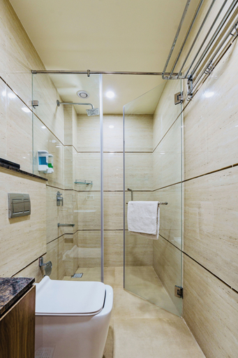 Bathroom 4, Hotel Emerald, Bhopal