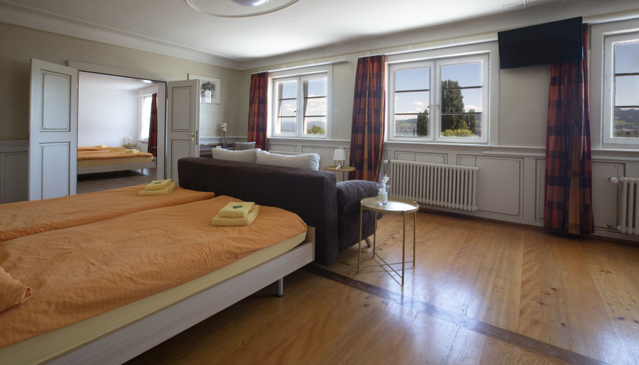 Bedroom 2, Hotel Rotes Kreuz, Arbon